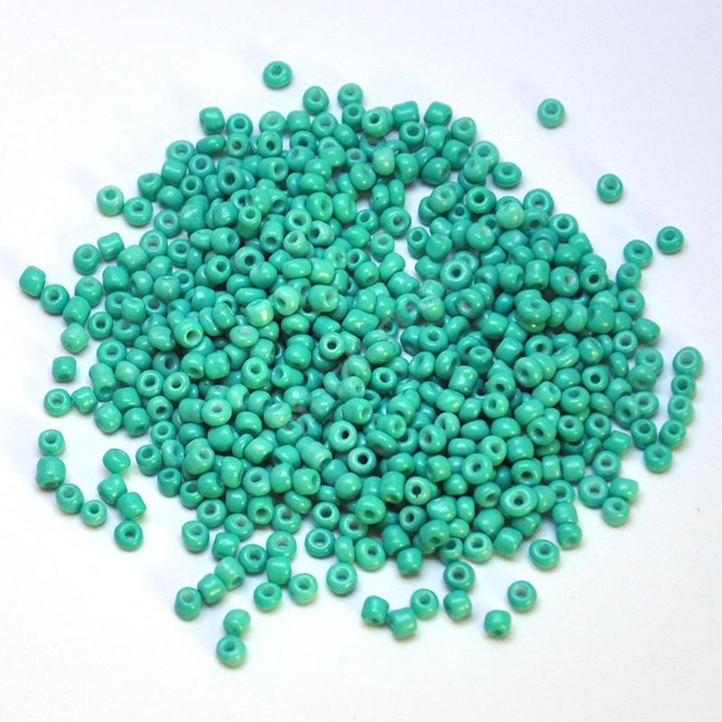 3 Mm 0.8 Cam Kum Boncuk 20 Gram ( Mint Yeşili )